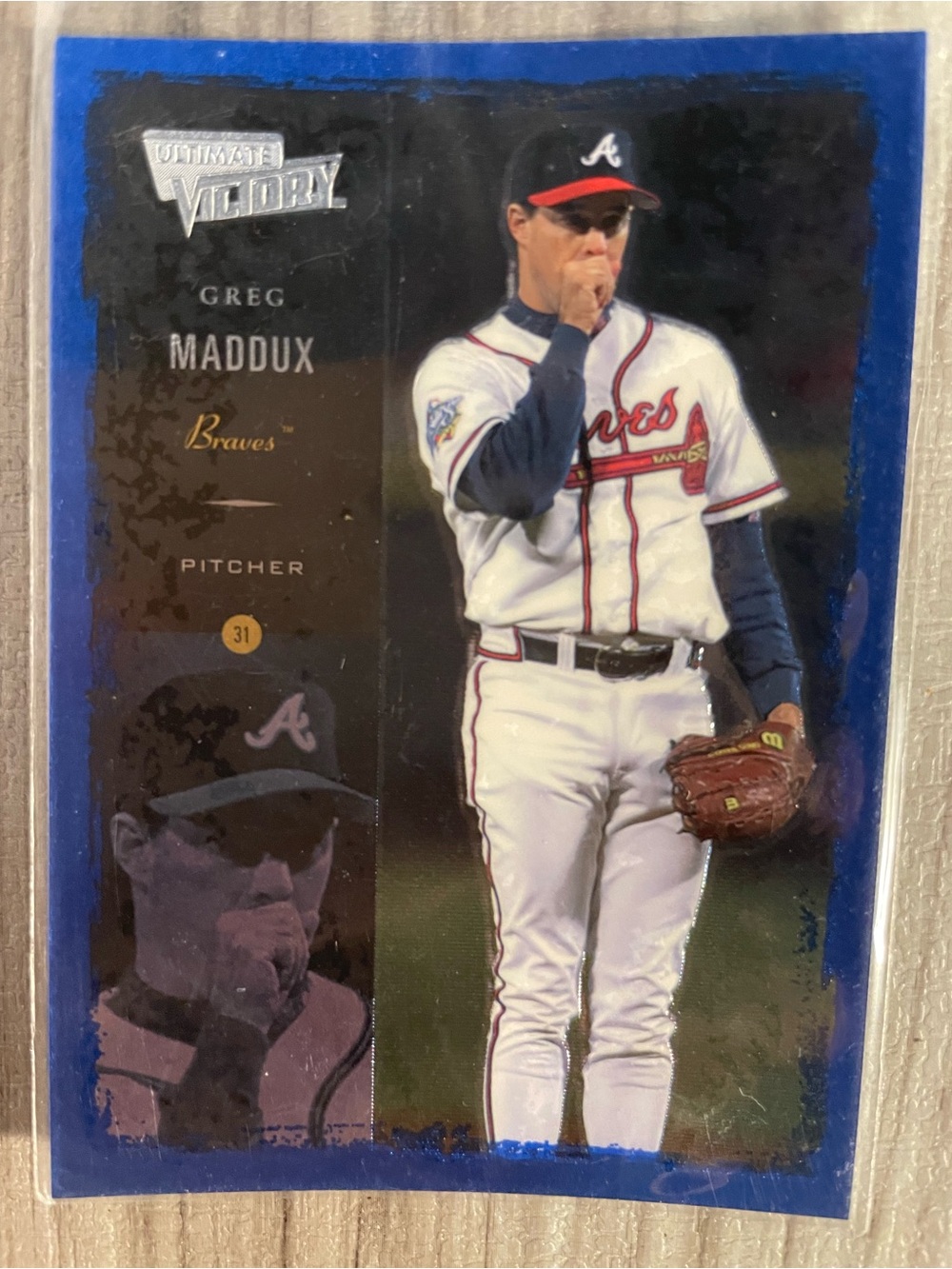 1999 Upper Deck Ultimate Victory Greg Maddux #47 Atlanta Braves Baseball Card